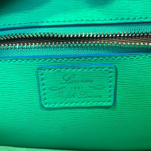 LAUREN TOTE GEMS JEWELS GREEN EMBELLISHED - Picture 14 of 16